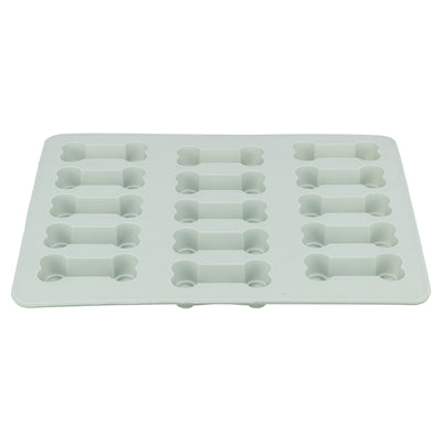 Trixie tappetino da forno per snack per animali a forma di osso, senza BPA, grigio