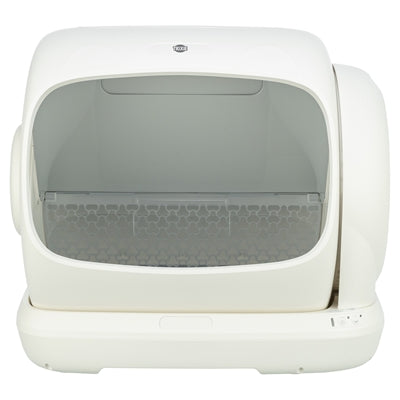 Trixie lettiera elettrica autopulente xl in plastica bianca