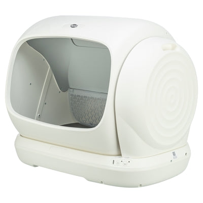 Trixie lettiera elettrica autopulente xl in plastica bianca
