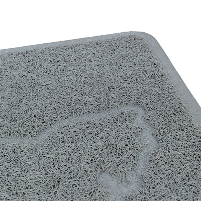 Trixie lettiera per gatti sagoma gatto PVC grigio chiaro