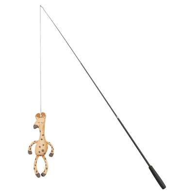 Trixie asta per gatti telescopica per gatti grandi con giraffa marrone