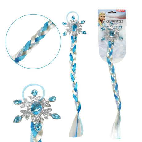 Toi-toys toi giocattoli treccia per capelli principessa del ghiaccio