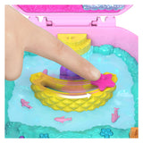 Set da gioco compatto Polly Pocket ananas e scimmia