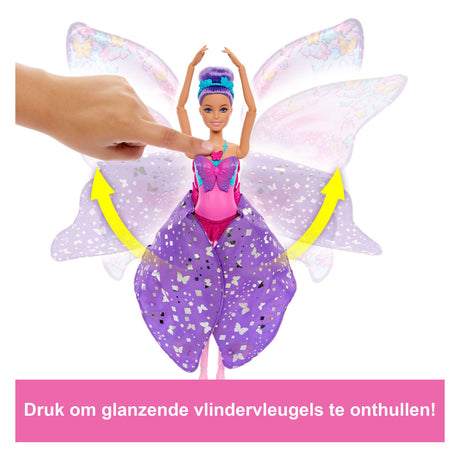 Barbie che balla e svolazza: magiche ali di farfalla