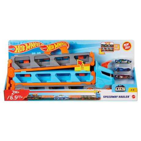 Set da gioco per semirimorchio Hot Wheels Speedway - veicolo giocattolo