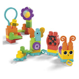 Set di costruzioni Bruco Mega Bloks Move'n Groove - 30 pezzi.