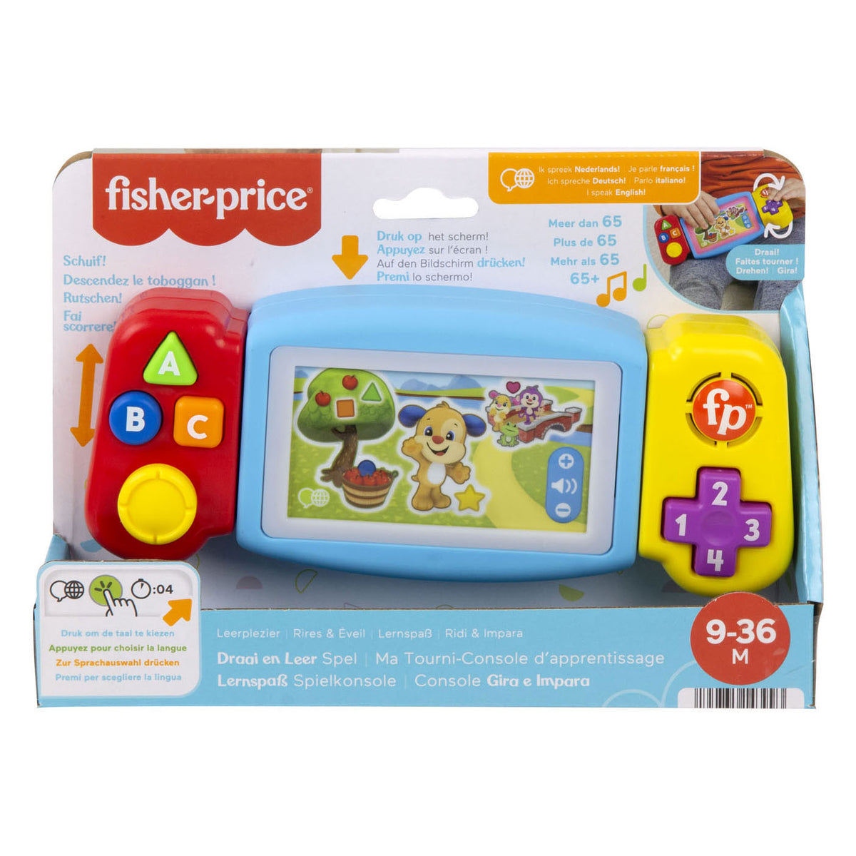 Mattel Fisher Price gira e impara il gioco
