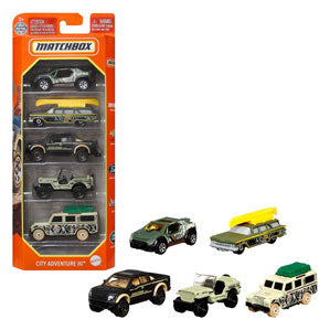 Mattel Matchbox Basics Cars, 5 pz.