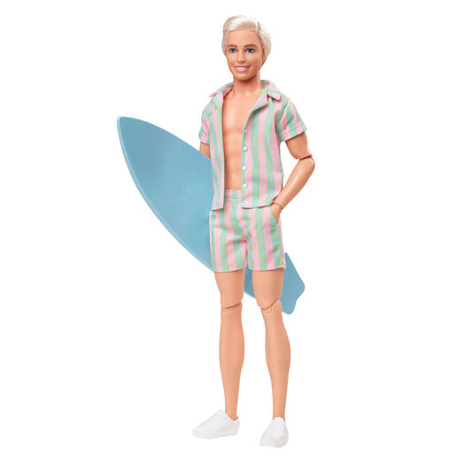 Mattel Barbie Movie Ken bambola alla moda a strisce
