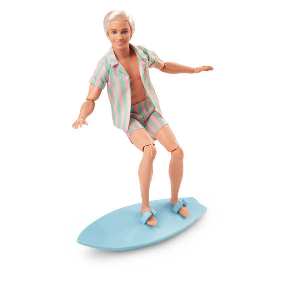 Mattel Barbie Movie Ken bambola alla moda a strisce