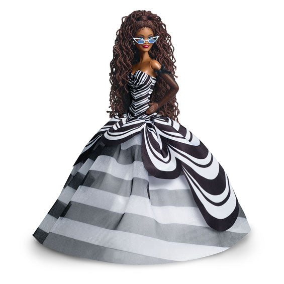 Mattel Barbie 65esimo compleanno bambola alla moda con zaffiro blu