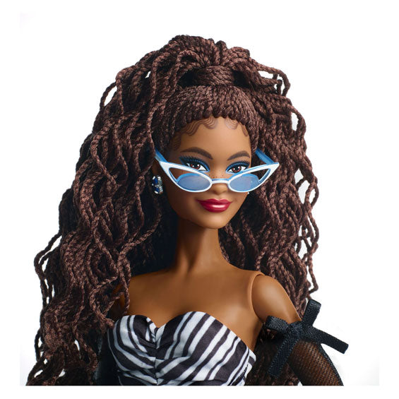 Mattel Barbie 65esimo compleanno bambola alla moda con zaffiro blu