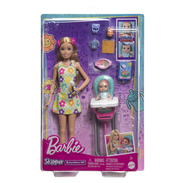 Mattel Barbie Skipper Babysitter SpeelSet