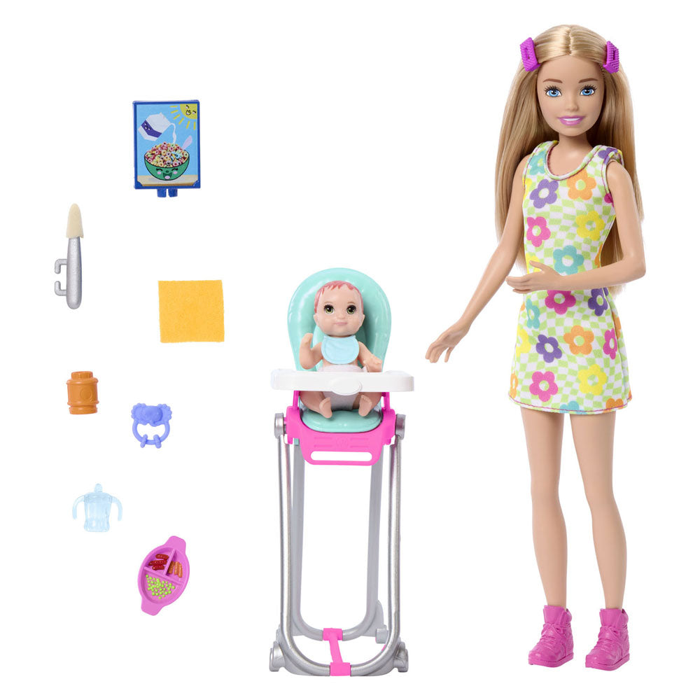 Mattel Barbie Skipper Babysitter SpeelSet