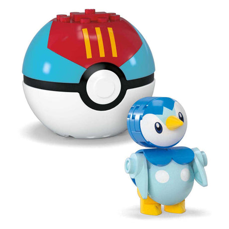 Set da costruzione Pokemon Mega Construct Mattel - Piplup e Togepi