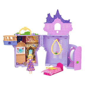 Castello impilabile della principessa Disney Rapunzel della Mattel