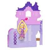 Castello impilabile della principessa Disney Rapunzel della Mattel