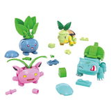 Set da costruzione Pokémon Mega Bloks Mega Costrutto: Bulbasaur, Turtwig, Hoppip e Oddish
