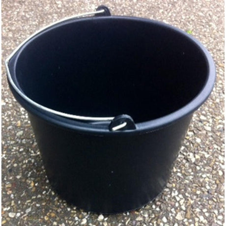 Prodotti secchiello per edilizia plastica nero 12l