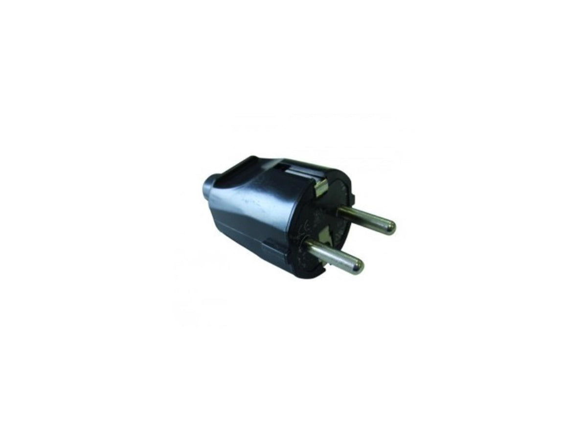 Spina PVC 230v bordo pin terra - senza confezione di vendita