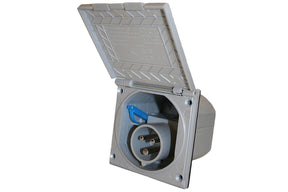 Scatola ingresso standard line cee grigio argento
