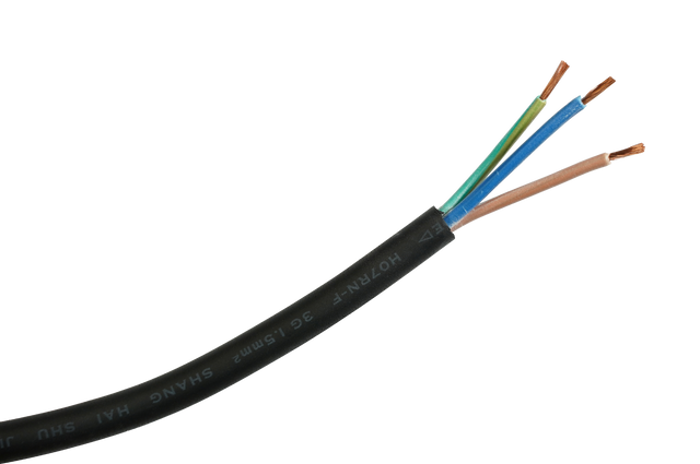 Cavo in neoprene 3x 1.5mm²