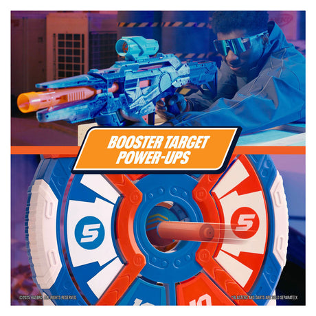Hasbro nerf bullseye bersaglio elettronico con nucleo bersaglio di tiro mobile