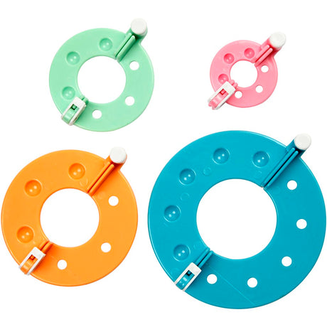 Azienda creativa https: www.cchobby.nl pom-pom-maker-d-3-5-5-5-7-9-cm-4-stuk-1-set