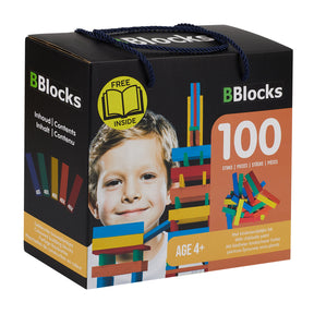 Pannelli da costruzione Bblocks colorati, 100 pz.