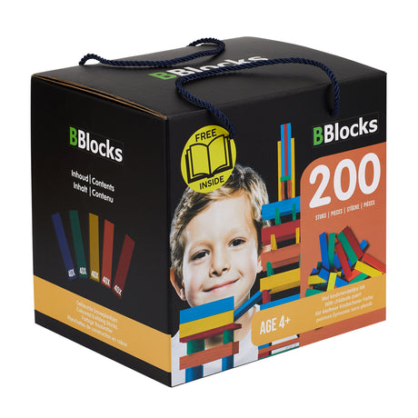 Pannelli da costruzione Bblocks colorati, 200 pz.
