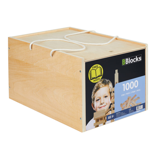 Pannelli da costruzione Bblocks in scatola portaoggetti, 1000 pz.
