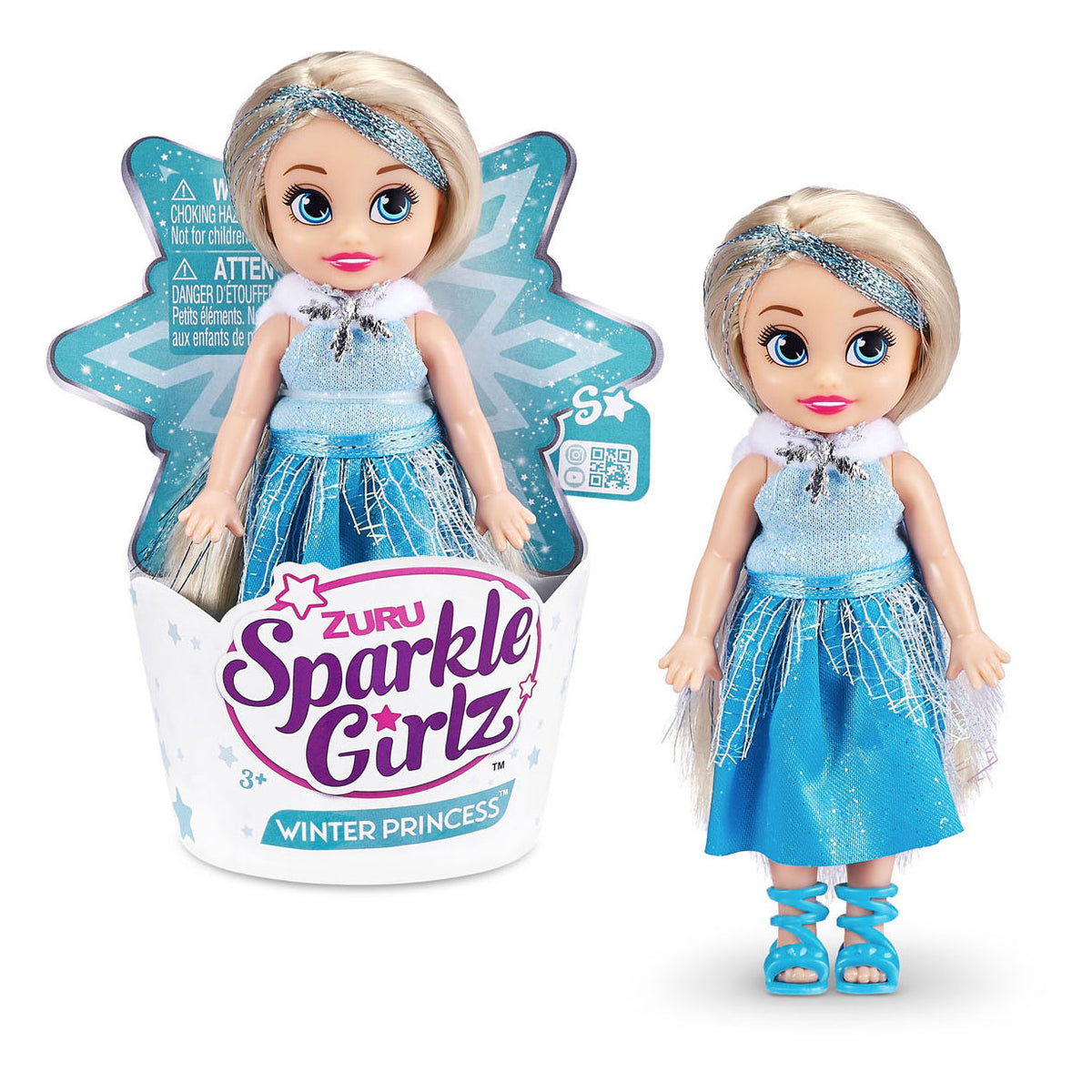 Cupcake principessa invernale Zuru Sparkle Girlz