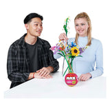 Zuru max premium flowers - set da gioco costruibile in palla a sorpresa