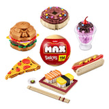 Zuru max premium snack capsule: set da gioco costruibile in una palla a sorpresa