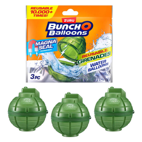 Granate magnetiche riutilizzabili Zuru bundle-o-balloons, confezione da 3