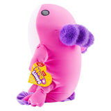 Zuru abbraccia un grumo di peluche axalotl medio