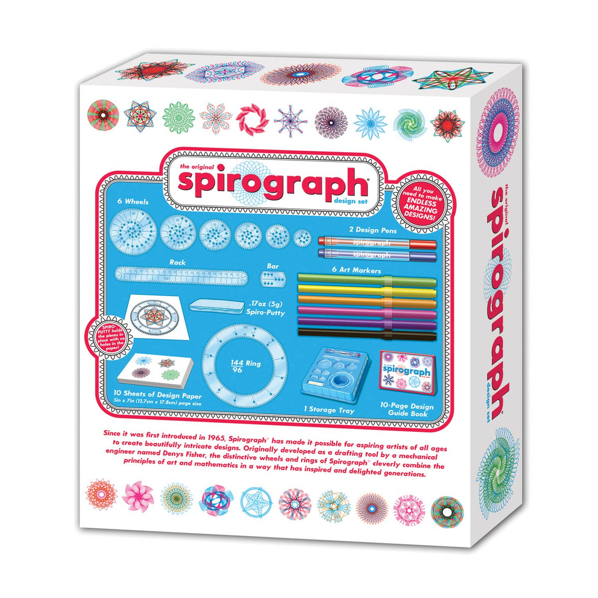 Spirografo: set di progettazione