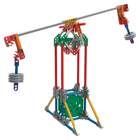 K'nex s.t.e.m. esplorazioni: set di costruzione di leve, pulegge