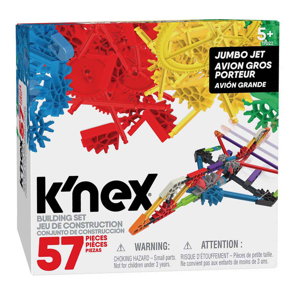 Bot-i knex immagina set da costruzione jumbo jet Set da costruzione da 57 pezzi
