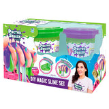 Confezione risparmio di slime Boti Doctor Squish - verde e viola, 240 grammi