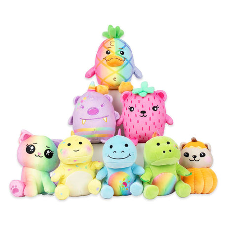 Peluche Moriah Elizabeth Mystery - serie 3 schizzi di colore, 15 cm