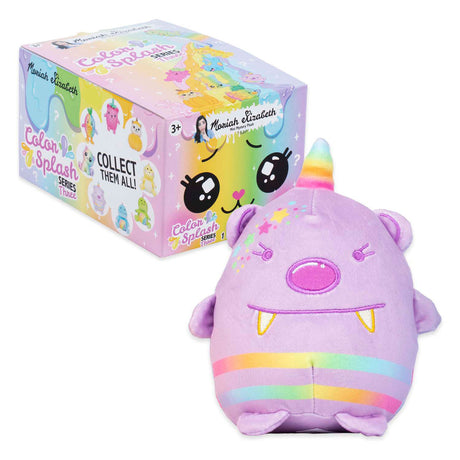 Peluche Moriah Elizabeth Mystery - serie 3 schizzi di colore, 15 cm