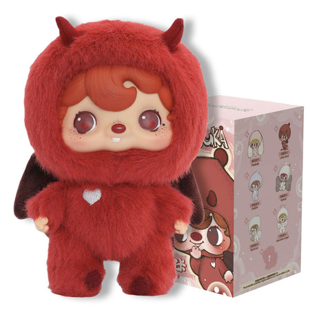Figura in peluche con bolle d'umore di Boti Poukapouka