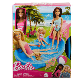 Piscina Barbie con bambola