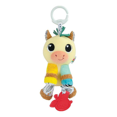 Lamaze Carson il cavallo da tiro – Giocattolo educativo per bambini – Gioca e scopri – Peluche