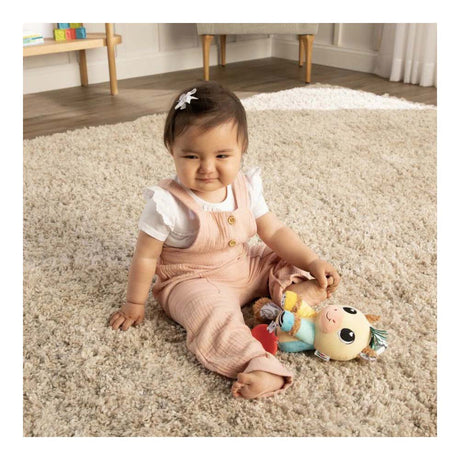 Lamaze Carson il cavallo da tiro – Giocattolo educativo per bambini – Gioca e scopri – Peluche