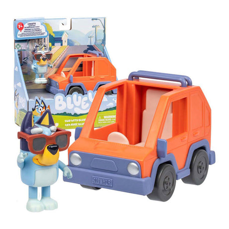 Moose Toys Bluey Veicolo Base 4WD Bluey