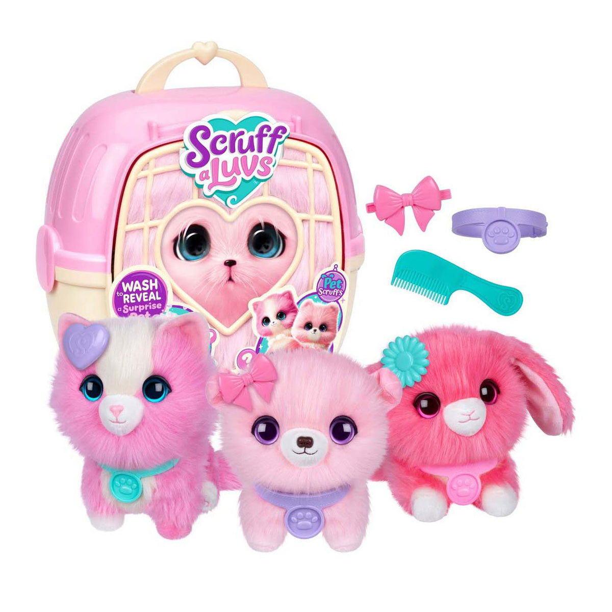 Scruff un animale domestico misterioso rosa