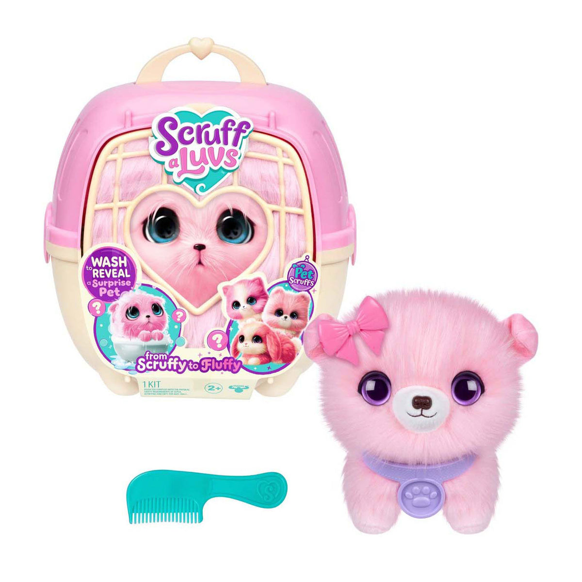 Scruff un animale domestico misterioso rosa