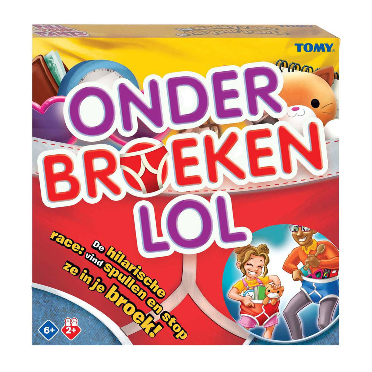 Divertimento con la biancheria intima di Tomy: esilarante gioco per tutta la famiglia